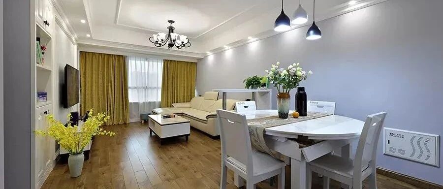 89平现代美式风格装修，简单的才是经得起考验的！太美了！