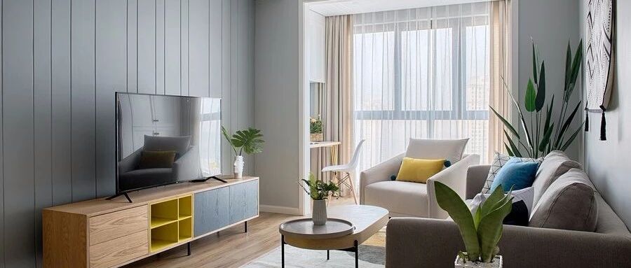 118㎡舒适北欧3室2厅，简约又有格调的理想家