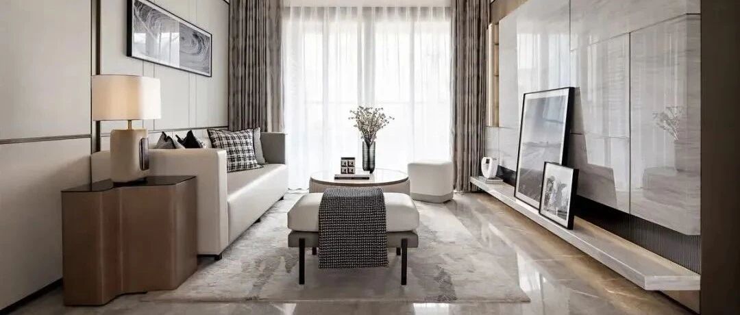 现代轻奢+恣意水墨，独特的质感与艺术