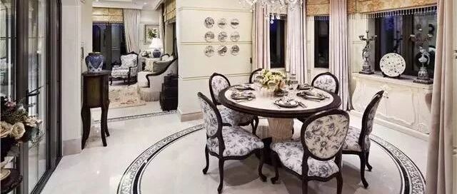 600平三层独栋别墅，欧式混搭风，青花瓷设计真香