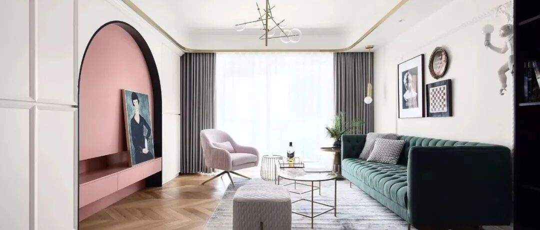 146平的雅奢范四居室，把细节做好，现代风格太漂亮了！