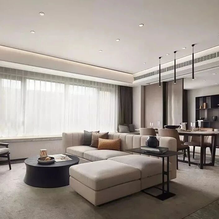 131㎡现代朴素，艺术、韵味、端庄，简单生活也高档