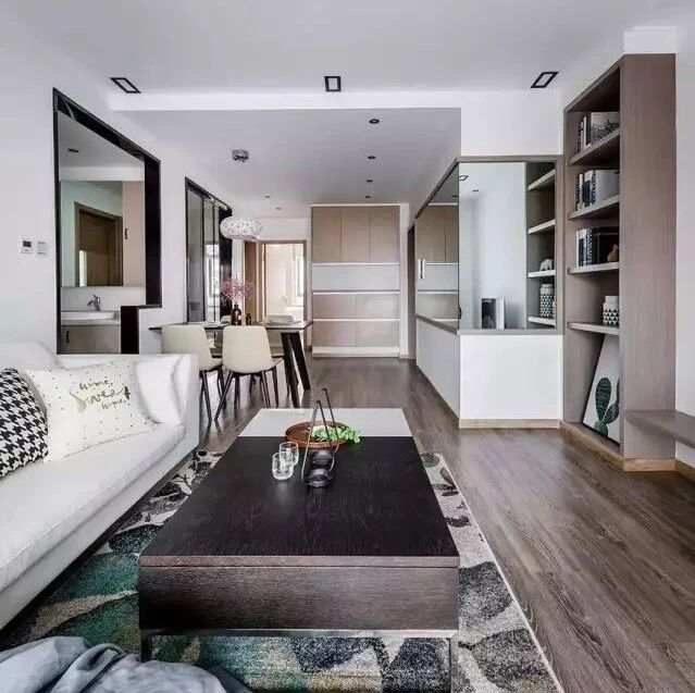 90㎡三室两厅，设计1㎡都不浪费~