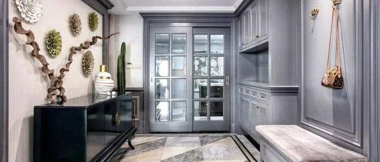 进门玄关这样设计，1㎡能当5㎡用！