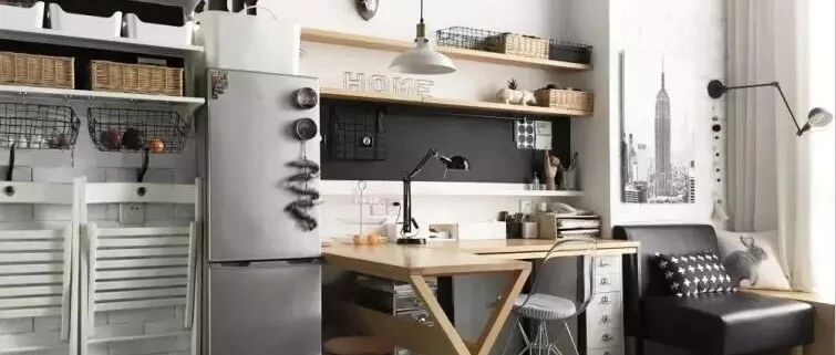 千万不要小看这30㎡的家 书房衣帽间俱全 卫浴还能四分离！