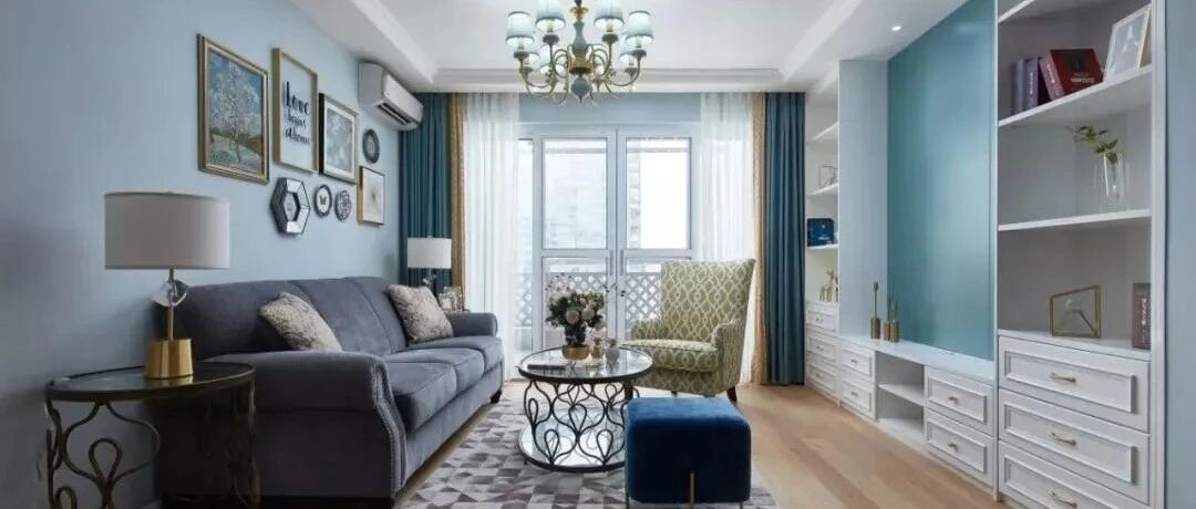 138㎡新美式五口之家，用心打造舒适新居