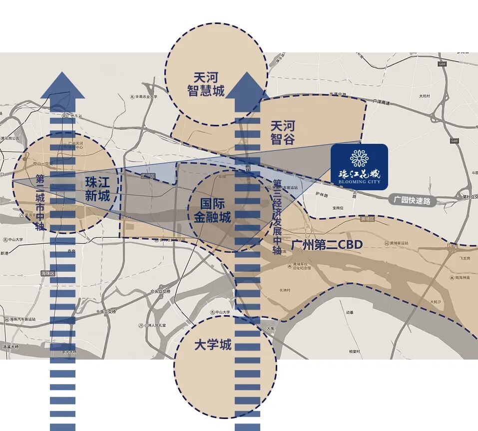 广州天河【珠江花城】88㎡四房加推，总价500万！