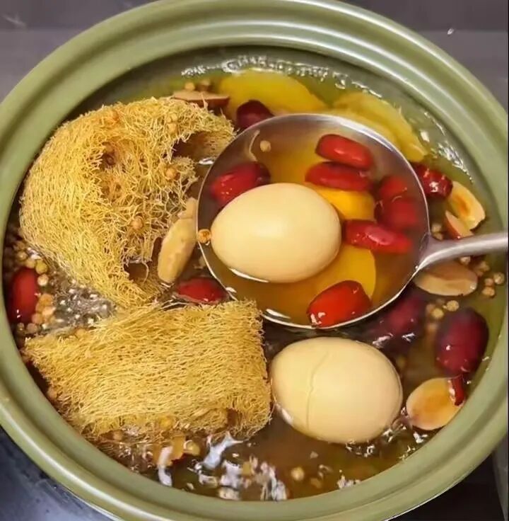 手脚麻木抽筋 丝瓜络煮蛋