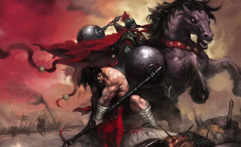 古代的名将,大多数是巨人,关于这些名将的身高和武器的重量,书上写的