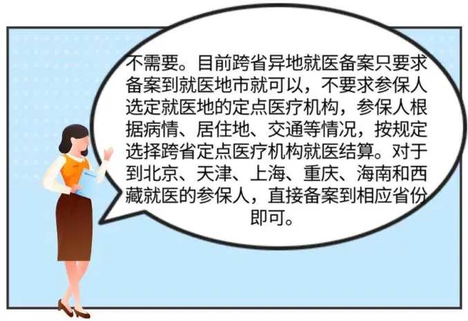 异地就医备案时,需要指定具体医院吗? 异地就医备案时,需要指定具体医院吗?