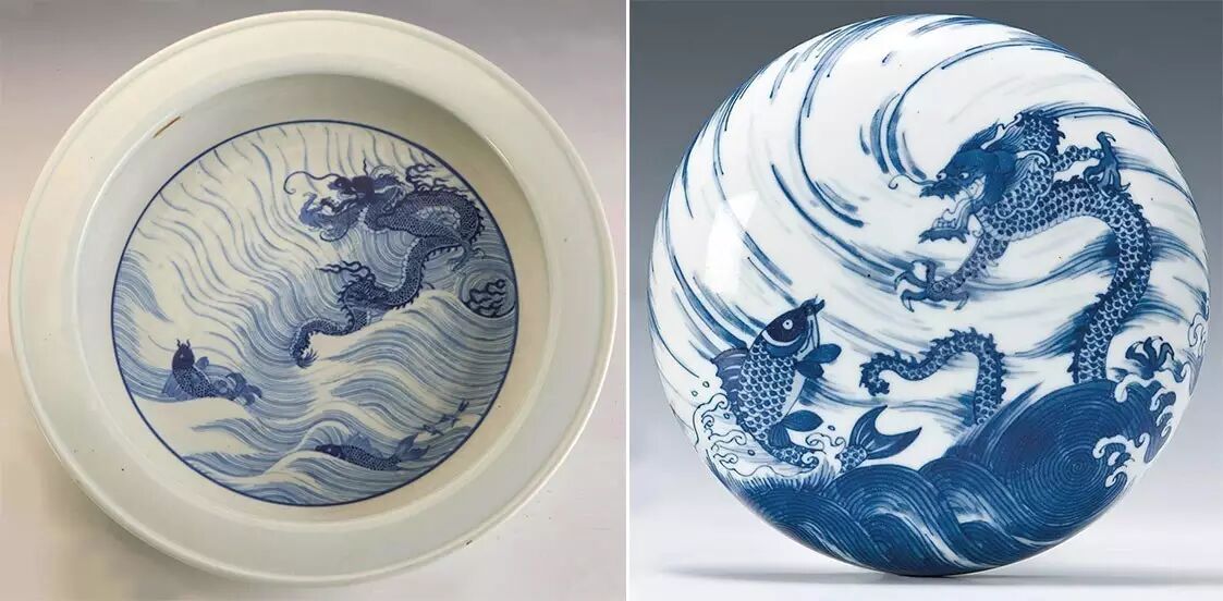 这些青花瓷上的图案,什么意思?