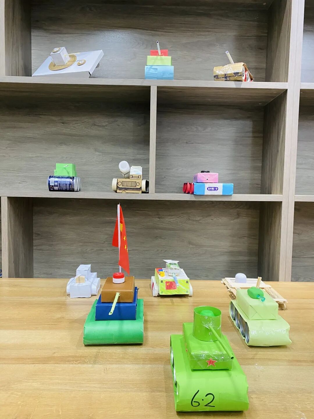 流动在指尖的数学之美|记绵外六一部数学创意手工展