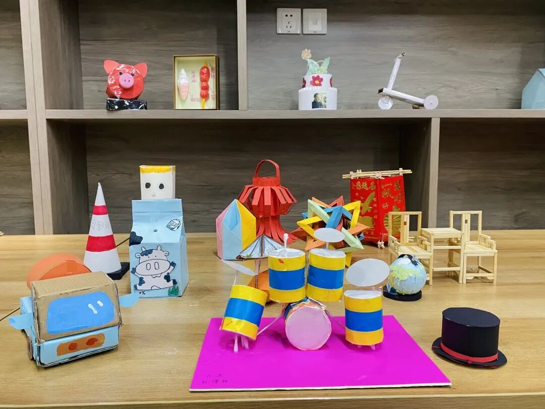 流动在指尖的数学之美|记绵外六一部数学创意手工展