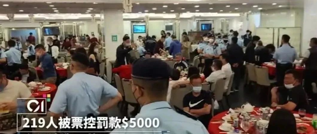 HK社團猛人擺70大壽遇掃場，數百門生與阿sir對峙