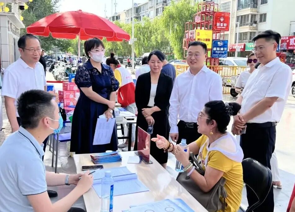 张青雅调研兴庆区全国法治政府建设示范县区创建工作