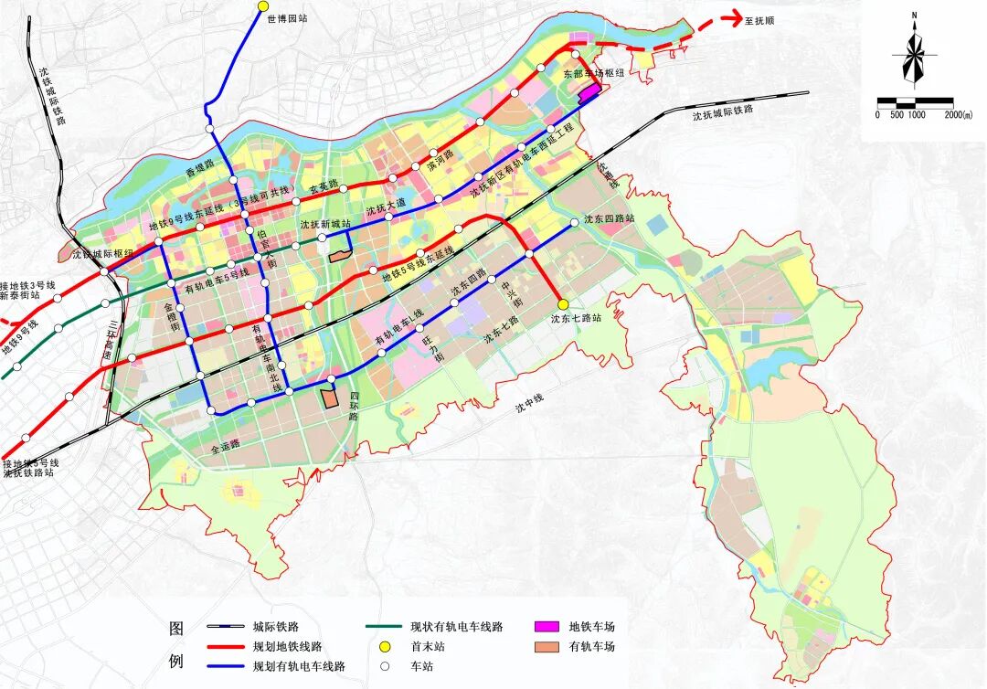 抚顺沈抚新区有轨电车西延线即将开通 已规划三条电车线路-楼市资讯