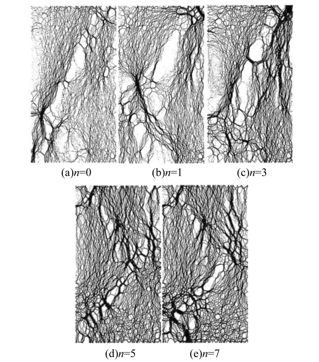 离散元对加固尾砂在干湿循环作用下的细观力学分析的图7