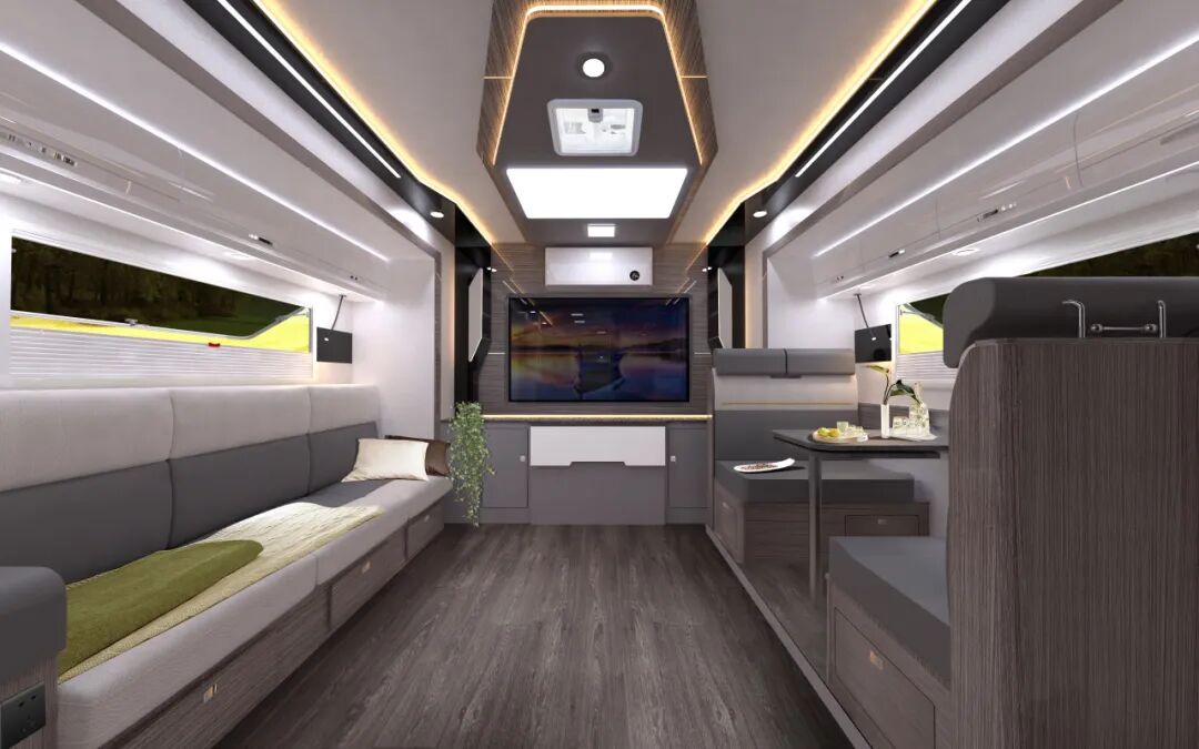 剧组专用房车——大驰房车福星系列f700,让你体验家的温馨!