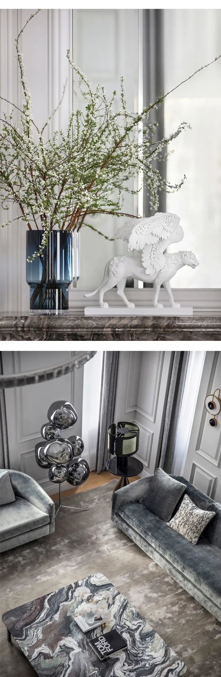 佳居乐高端全屋定制 | 法式简约豪宅，让优雅质感更加轻盈！