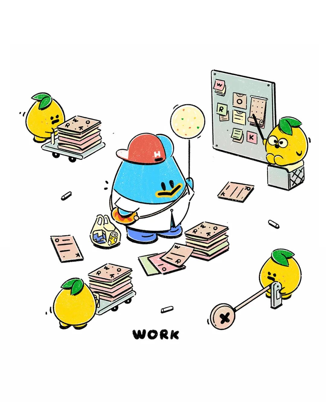 超可爱的ip设计chipscrew