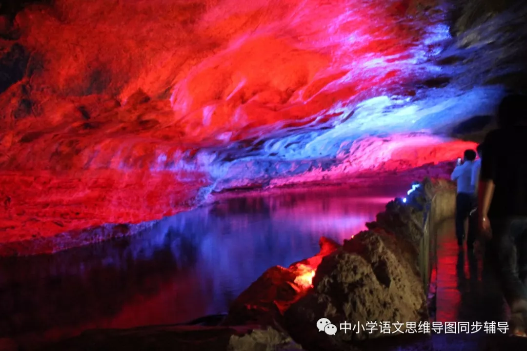 人教版四年级语文《记金华的双龙洞》思维导图欣赏 人教版四年级语文《记金华的双龙洞》思维导图欣赏