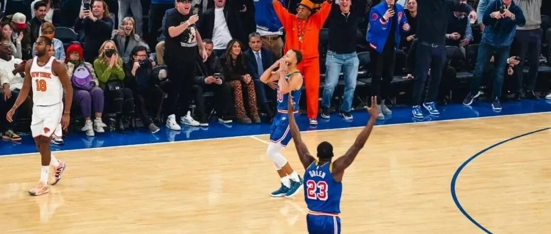 破了！打破三分记录！恭喜库里！历史第一！