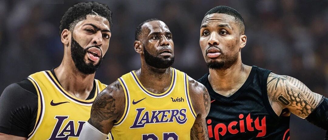 炸了炸了！湖人第一场就输了！心疼老詹！利拉德三分真要命啊……