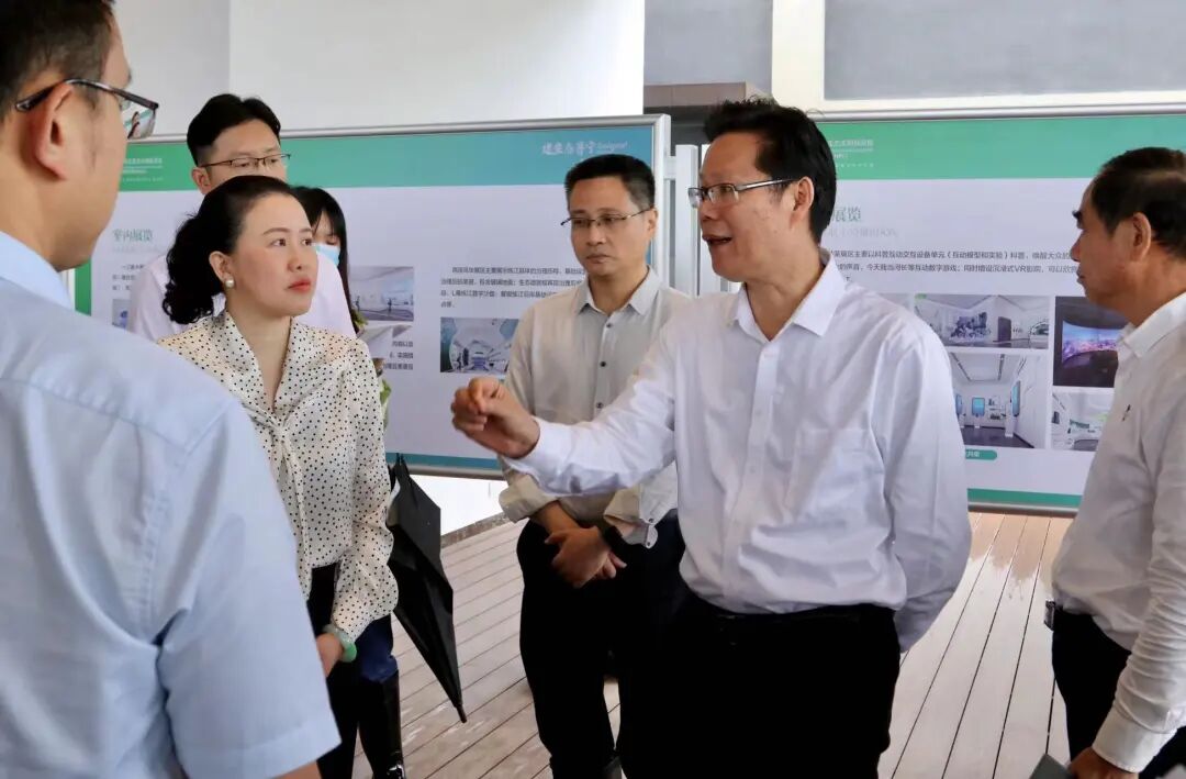 黄锐亮带队巡河并调研检查我市强降雨防范及污染防治攻坚工作