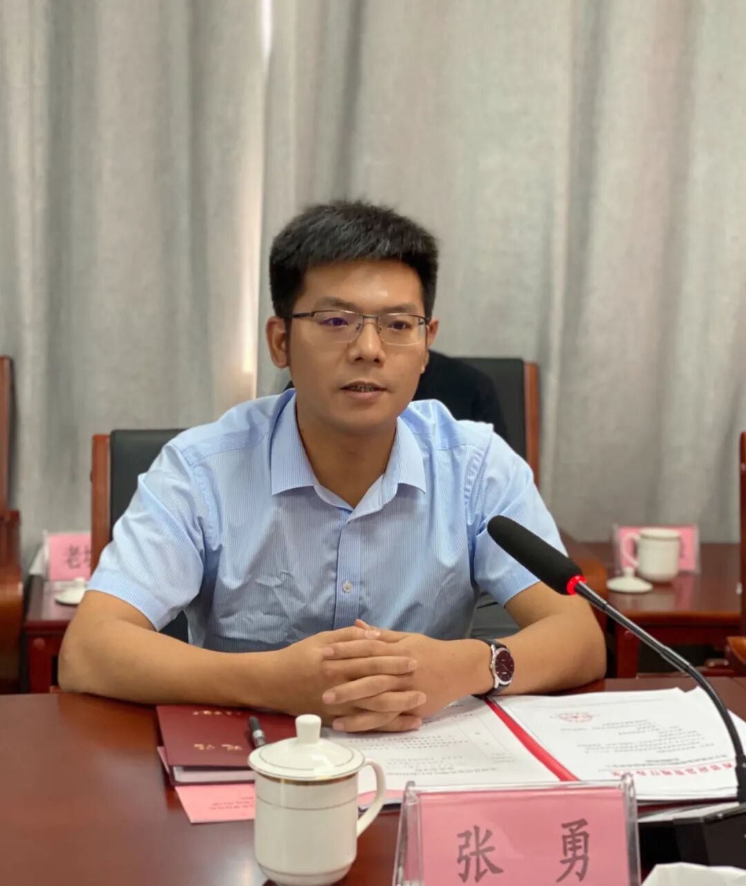 省应急管理厅执法监督局局长张勇到我县调研