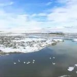 60秒领略冬日新疆大湖之美