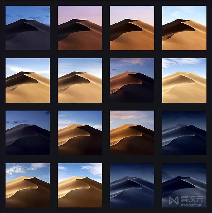 [全套壁纸] 苹果 macOS Mojave / iOS 12 / iMac Pro 超高清 5K 桌面下载