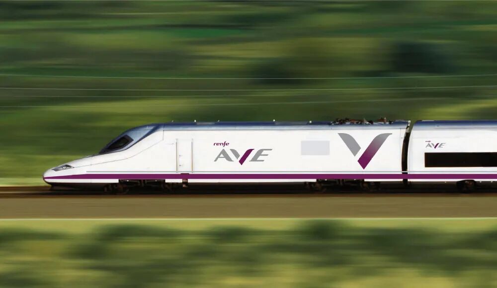 西班牙高铁启用新logo