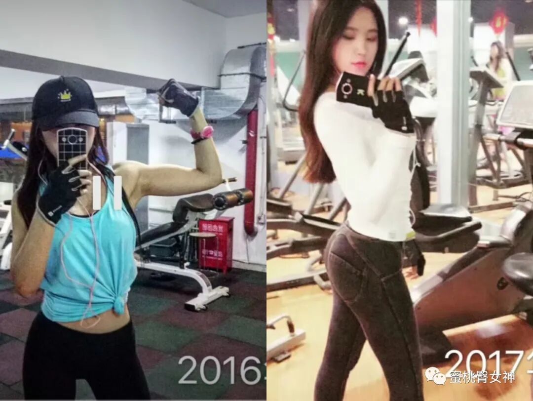 【美女】甜美画舍老板的逆袭，增重20斤练出好身材！（组图） - 4
