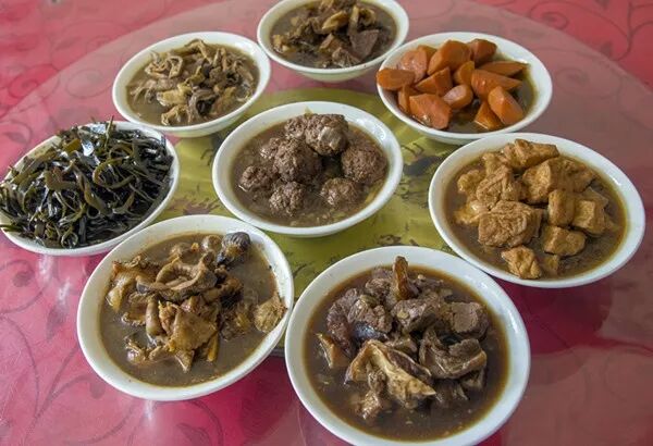 66,临清汉族八大碗67,尹阁下凡肉68,临清水爆肚,油爆肚69,临清羊腔子