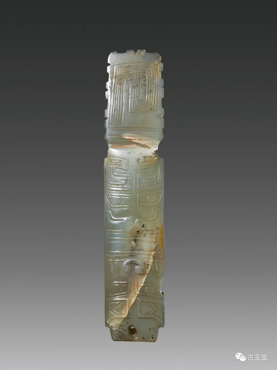 黄玉如意紋璜 和田玉 擺件 中国古玩美術唐物骨董 G3 汉代镂空龙纹玉璜高古玉古玉老玉战汉古玉古玉收藏古董收藏精品