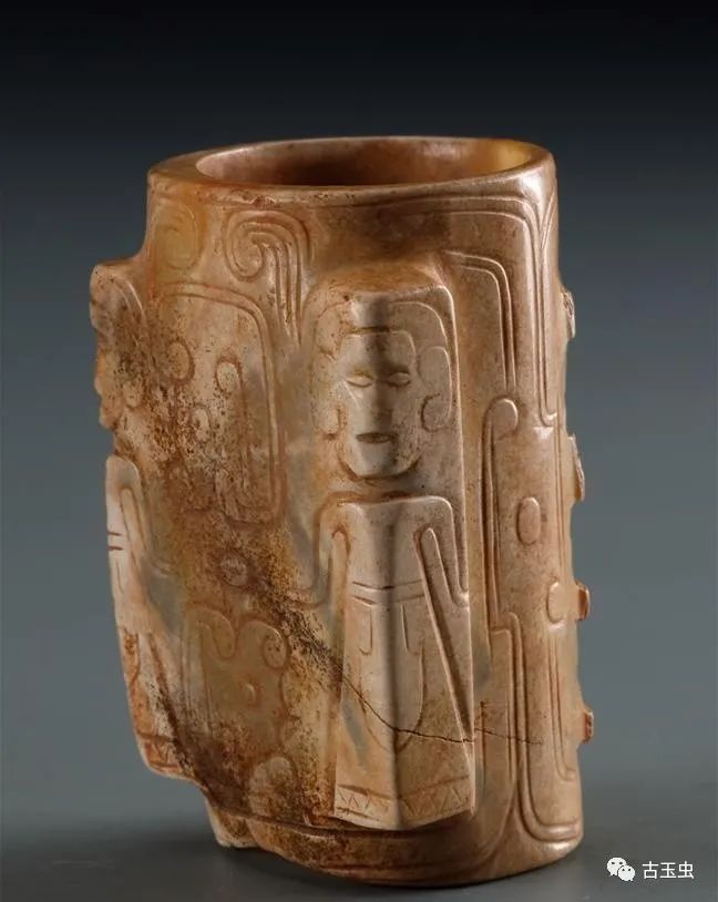 三星堆出土的玉琮 ,非个例! - 全民收藏网