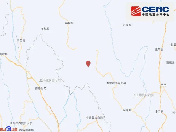 四川凉山突发5.0级地震!(图1) 图片