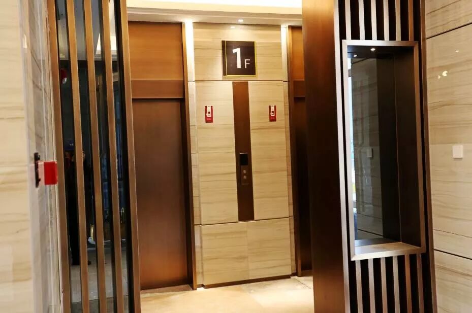 入户大堂(拍摄于11月21日)