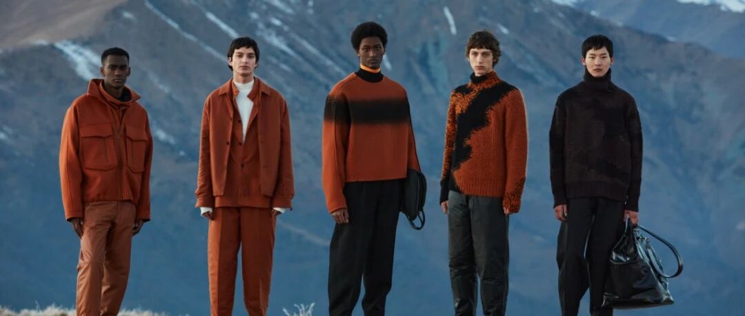 从雪地公路到抽象空间，ZEGNA带我们经历了一场时间和空间的穿越。