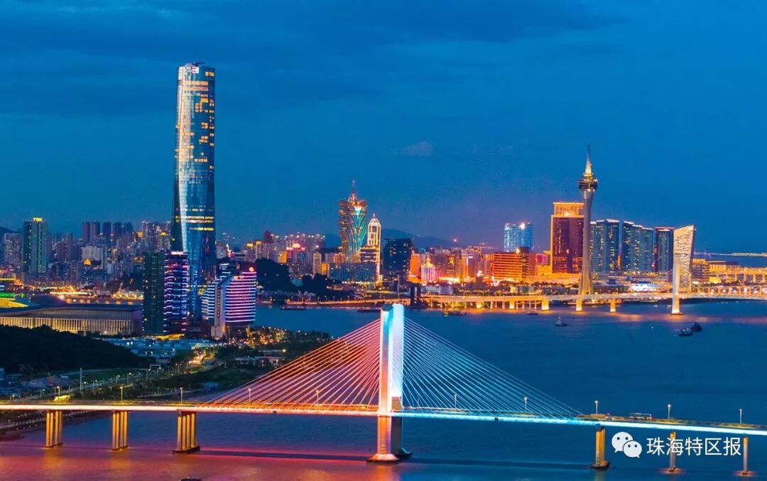 珠海珠江口西岸核心城市