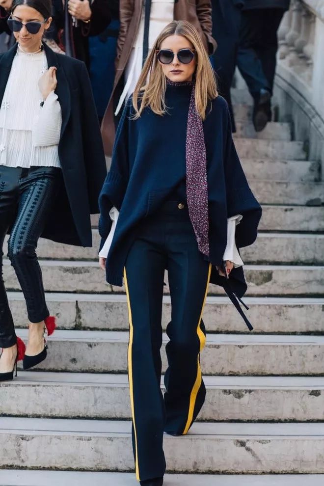 毛衣+闊腿褲，才是2019最時髦混搭cp！ 時尚 第10張