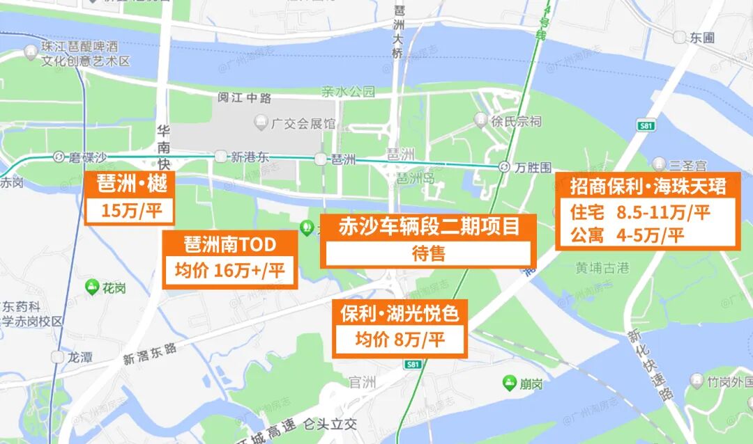 广州买房必看的，五大网红热门板块在售楼盘！