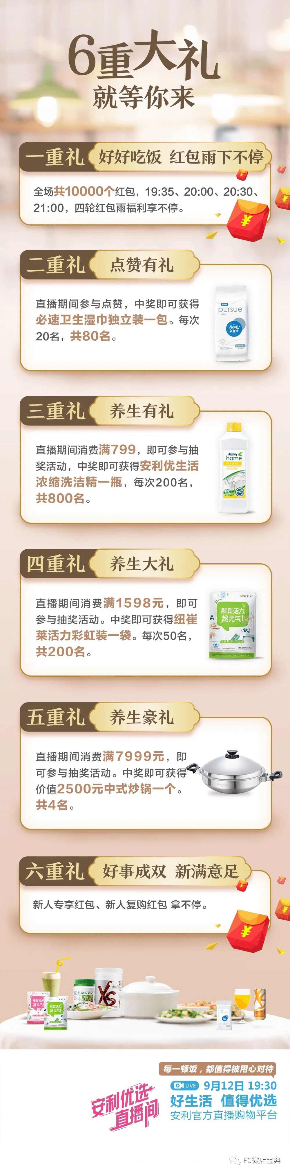 912安利优选直播间个红包等你来 Fc微店宝典 微信公众号文章阅读 Wemp