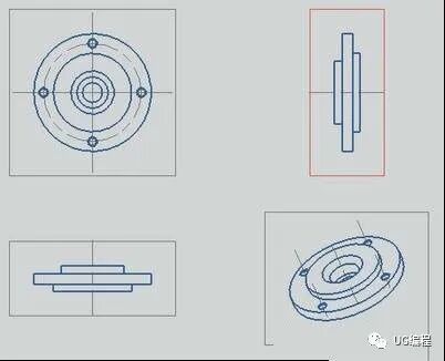 UG NX的三维如何导出成CAD的二维图   ug工程图导出cad的图2