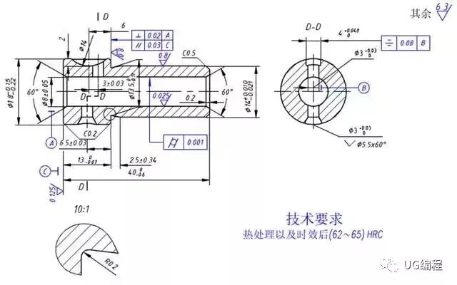 从零初步学机械，怎么画好一张零件图？详细的步骤的图4