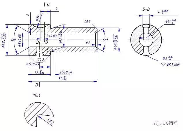从零初步学机械，怎么画好一张零件图？详细的步骤的图3