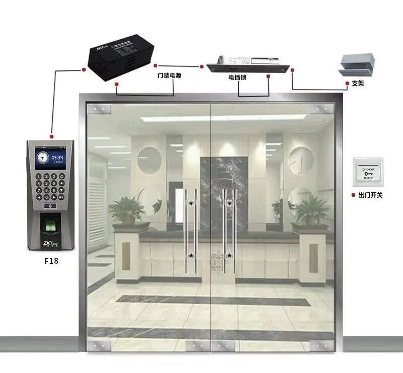 全面讲解弱电门禁系统的安装及工作原理的图12