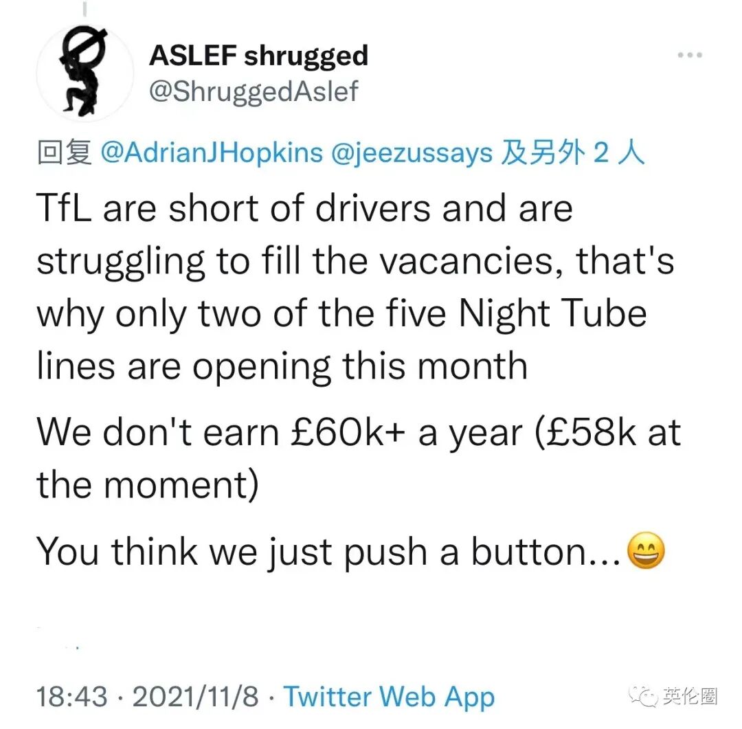 伦敦地铁罢工！推特网友怒了：年收入49万的工作就是按个按钮...（组图） - 20