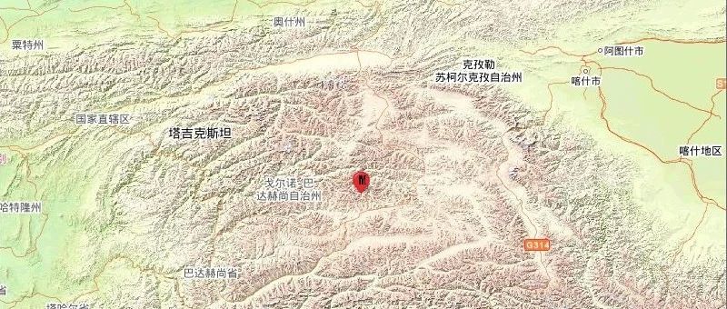 塔吉克斯坦发生7.2级地震，新疆喀什等地震感强烈