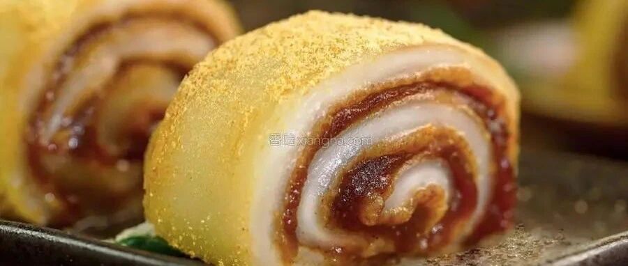 北京传统小吃驴打滚，豆沙从口腔甜到心底，回味无穷全家都爱